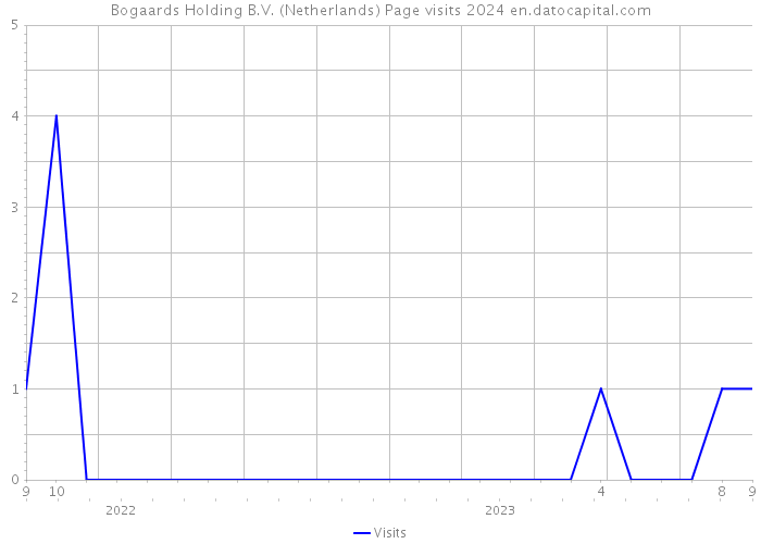 Bogaards Holding B.V. (Netherlands) Page visits 2024 