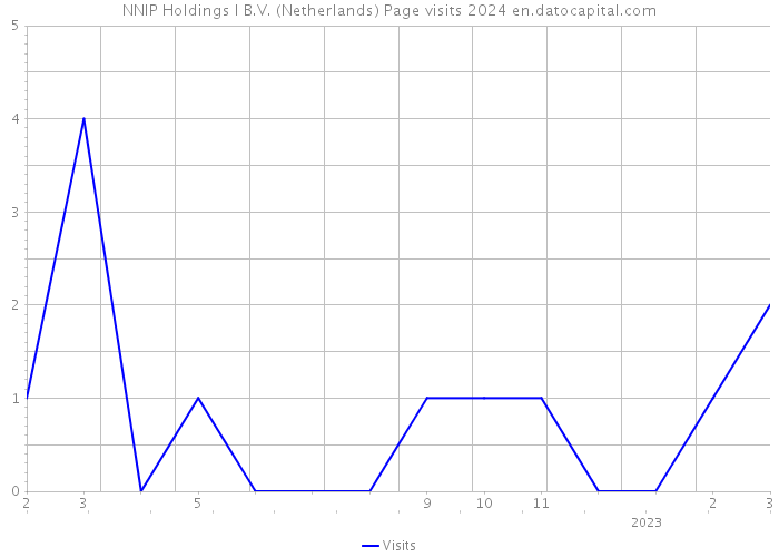 NNIP Holdings I B.V. (Netherlands) Page visits 2024 
