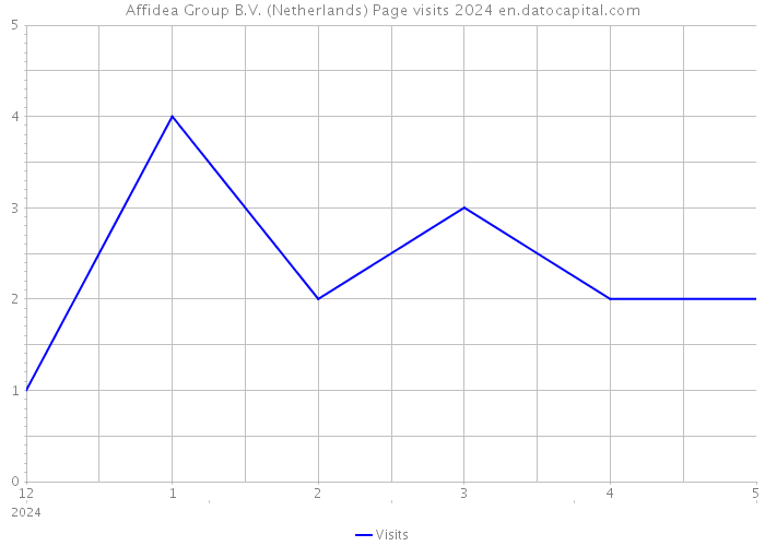 Affidea Group B.V. (Netherlands) Page visits 2024 