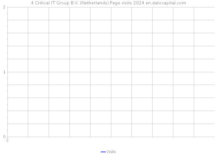 4 Critical IT Group B.V. (Netherlands) Page visits 2024 