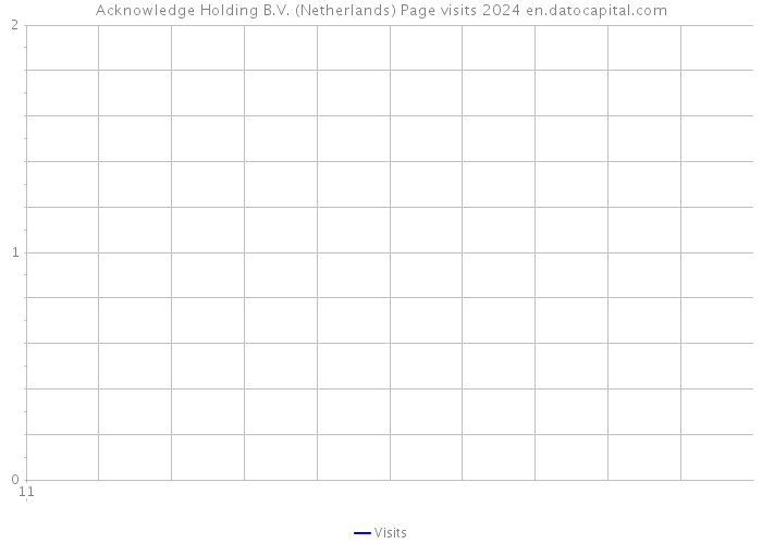 Acknowledge Holding B.V. (Netherlands) Page visits 2024 
