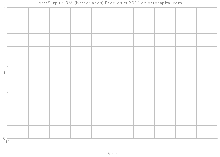 ActaSurplus B.V. (Netherlands) Page visits 2024 