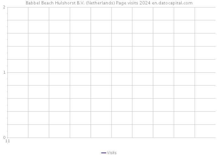 Babbel Beach Hulshorst B.V. (Netherlands) Page visits 2024 