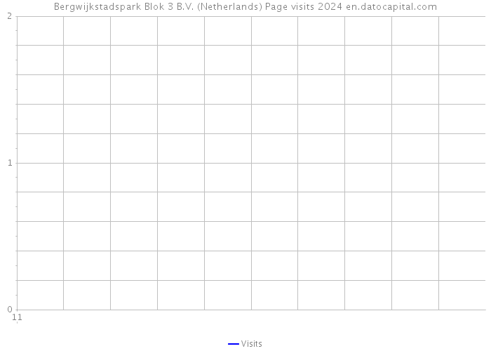 Bergwijkstadspark Blok 3 B.V. (Netherlands) Page visits 2024 