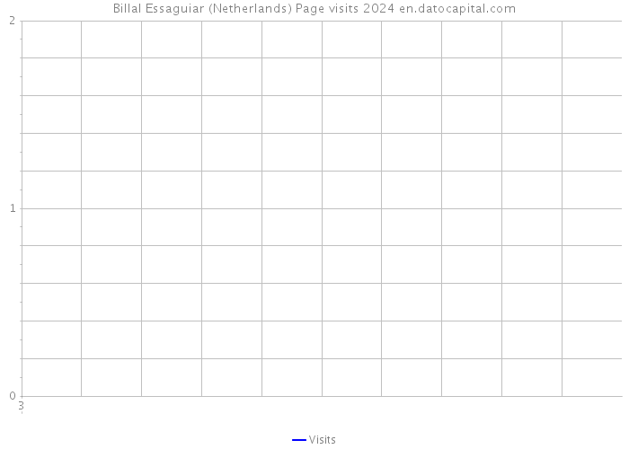 Billal Essaguiar (Netherlands) Page visits 2024 