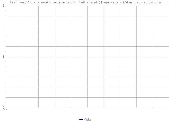 Brainport Procurement Investments B.V. (Netherlands) Page visits 2024 