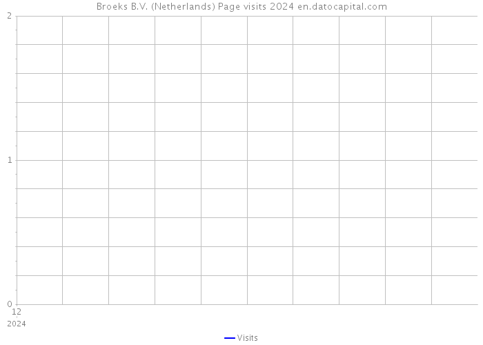 Broeks B.V. (Netherlands) Page visits 2024 