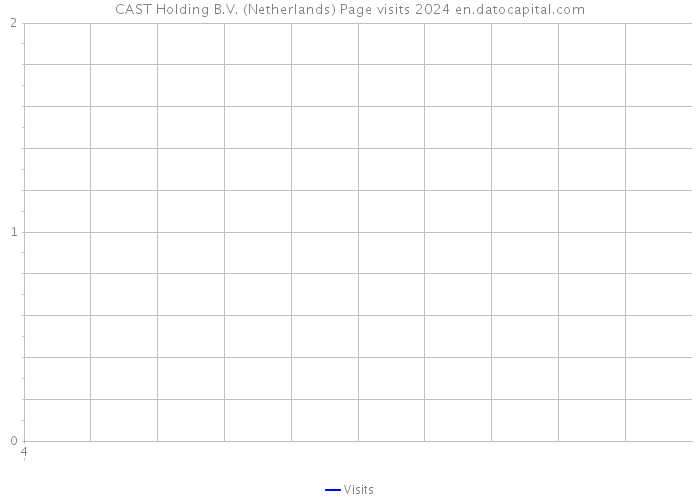 CAST Holding B.V. (Netherlands) Page visits 2024 