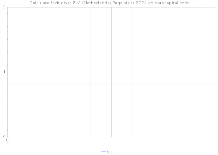 Calculare facit dives B.V. (Netherlands) Page visits 2024 