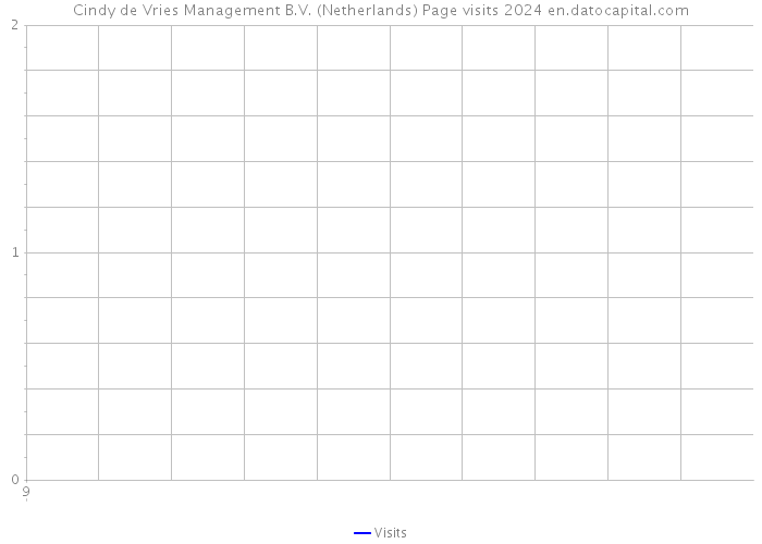 Cindy de Vries Management B.V. (Netherlands) Page visits 2024 