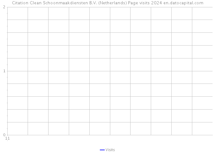 Citation Clean Schoonmaakdiensten B.V. (Netherlands) Page visits 2024 