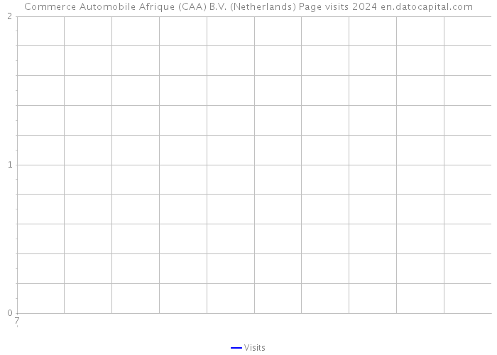 Commerce Automobile Afrique (CAA) B.V. (Netherlands) Page visits 2024 