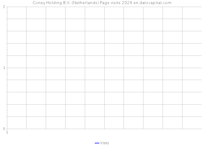 Coney Holding B.V. (Netherlands) Page visits 2024 
