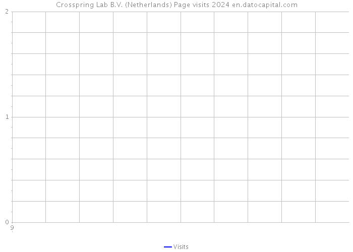 Crosspring Lab B.V. (Netherlands) Page visits 2024 
