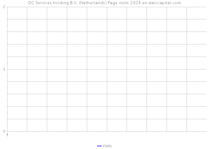 DC Services holding B.V. (Netherlands) Page visits 2024 