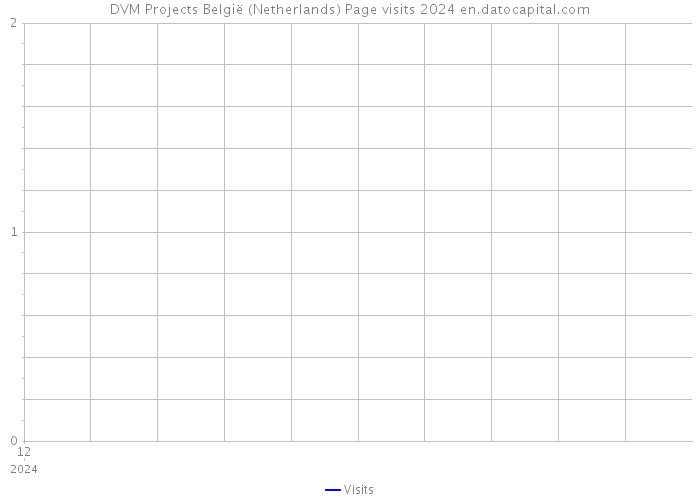 DVM Projects België (Netherlands) Page visits 2024 