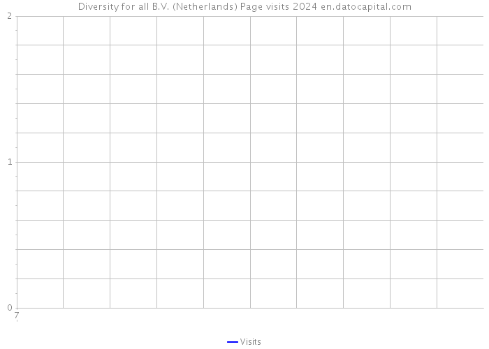 Diversity for all B.V. (Netherlands) Page visits 2024 