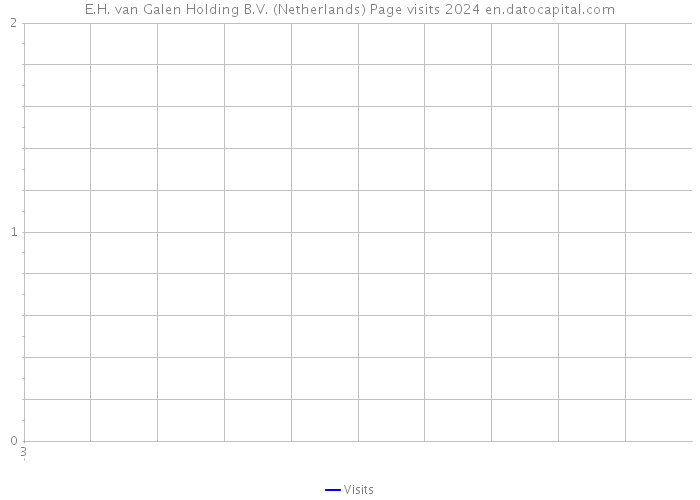 E.H. van Galen Holding B.V. (Netherlands) Page visits 2024 