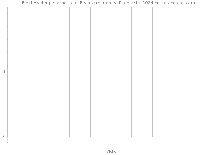 Floki Holding International B.V. (Netherlands) Page visits 2024 