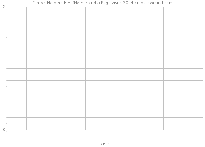 Ginton Holding B.V. (Netherlands) Page visits 2024 