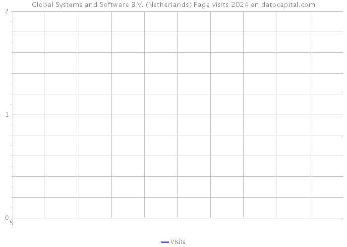 Global Systems and Software B.V. (Netherlands) Page visits 2024 