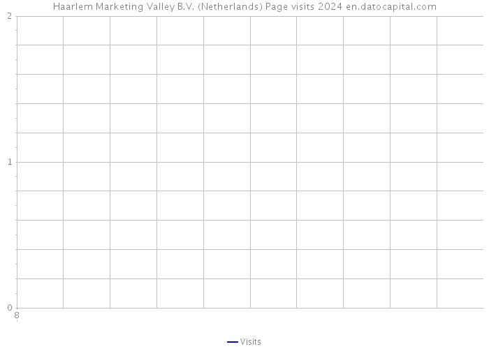 Haarlem Marketing Valley B.V. (Netherlands) Page visits 2024 