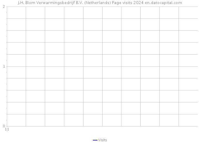 J.H. Blom Verwarmingsbedrijf B.V. (Netherlands) Page visits 2024 