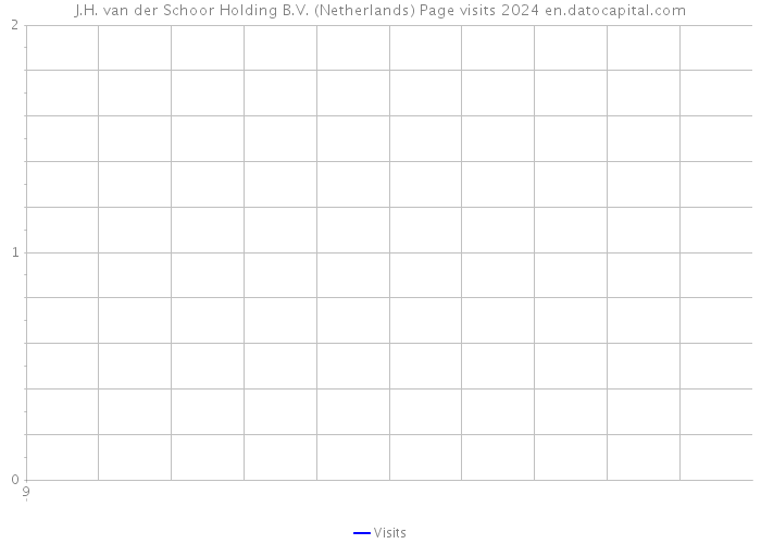 J.H. van der Schoor Holding B.V. (Netherlands) Page visits 2024 