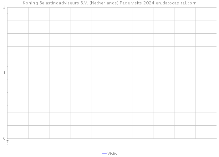 Koning Belastingadviseurs B.V. (Netherlands) Page visits 2024 