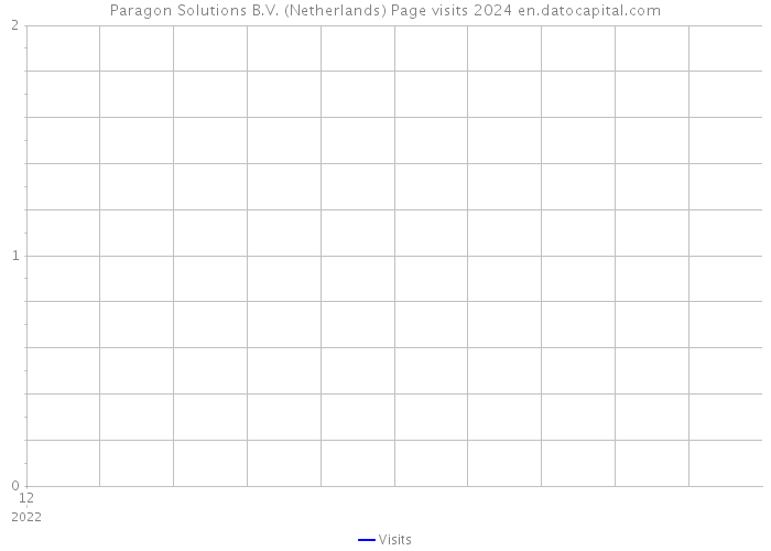 Paragon Solutions B.V. (Netherlands) Page visits 2024 