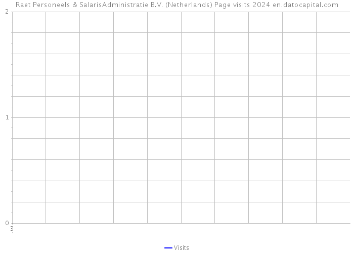 Raet Personeels & SalarisAdministratie B.V. (Netherlands) Page visits 2024 