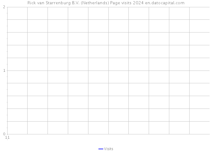 Rick van Starrenburg B.V. (Netherlands) Page visits 2024 