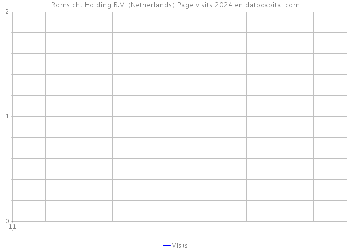 Romsicht Holding B.V. (Netherlands) Page visits 2024 