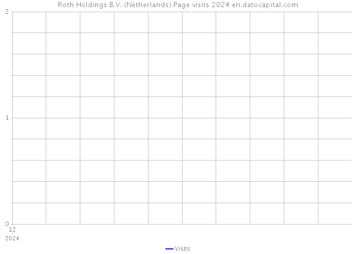 Roth Holdings B.V. (Netherlands) Page visits 2024 