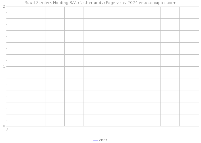 Ruud Zanders Holding B.V. (Netherlands) Page visits 2024 