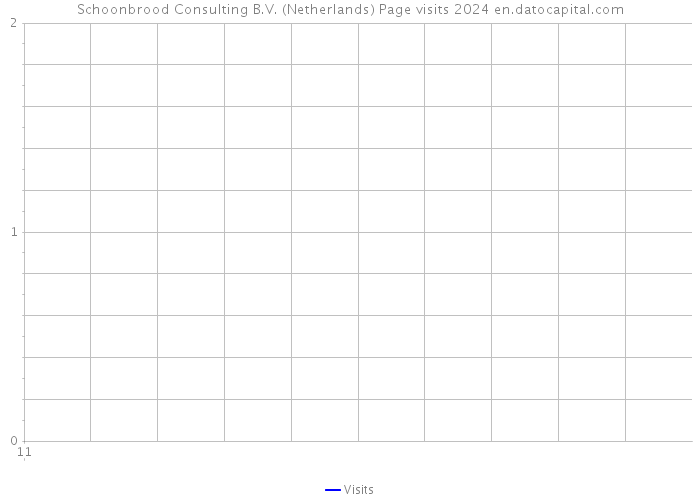 Schoonbrood Consulting B.V. (Netherlands) Page visits 2024 