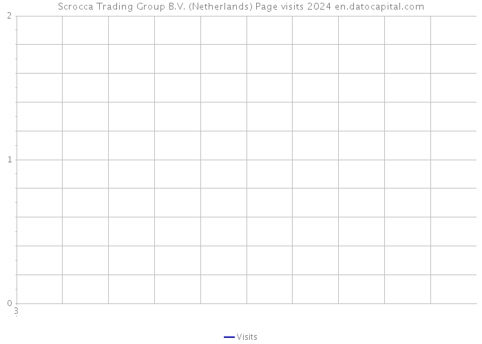 Scrocca Trading Group B.V. (Netherlands) Page visits 2024 