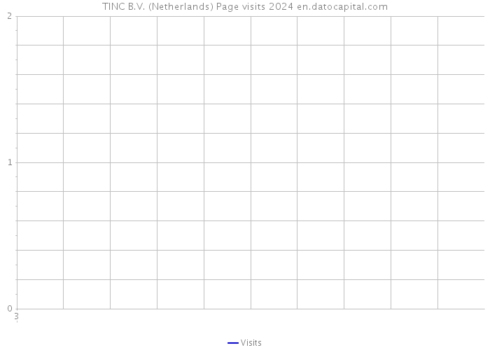 TINC B.V. (Netherlands) Page visits 2024 