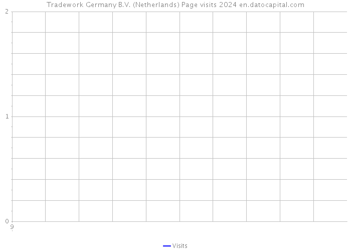 Tradework Germany B.V. (Netherlands) Page visits 2024 
