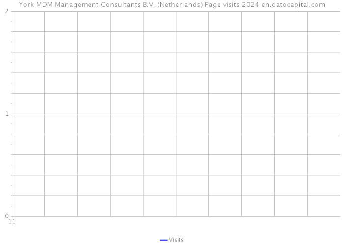 York MDM Management Consultants B.V. (Netherlands) Page visits 2024 