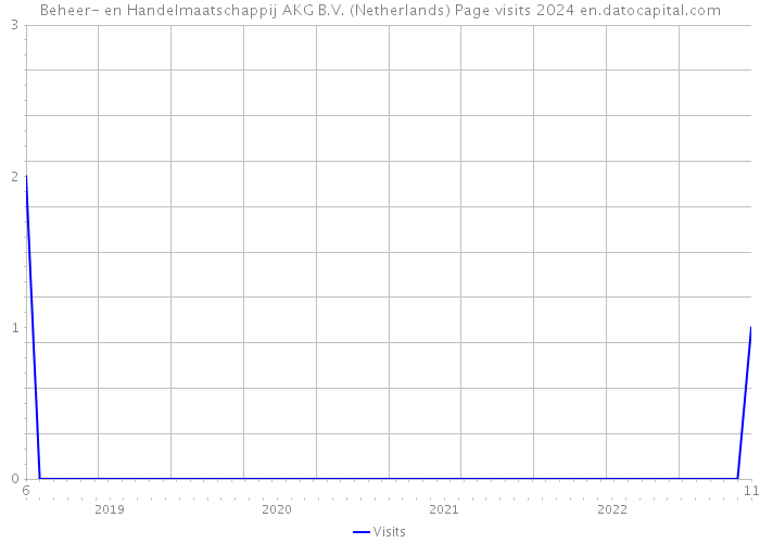 Beheer- en Handelmaatschappij AKG B.V. (Netherlands) Page visits 2024 
