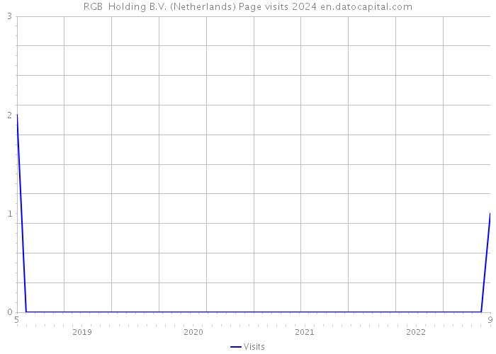 RGB+ Holding B.V. (Netherlands) Page visits 2024 