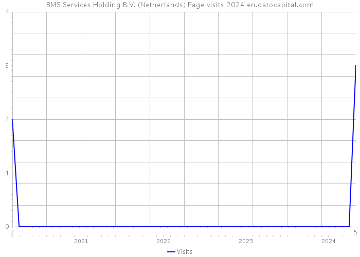 BMS Services Holding B.V. (Netherlands) Page visits 2024 
