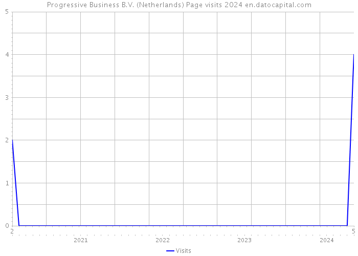 Progressive Business B.V. (Netherlands) Page visits 2024 
