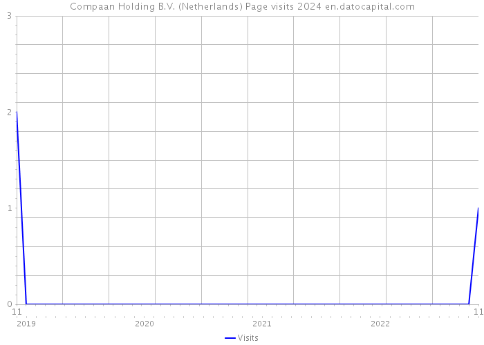 Compaan Holding B.V. (Netherlands) Page visits 2024 