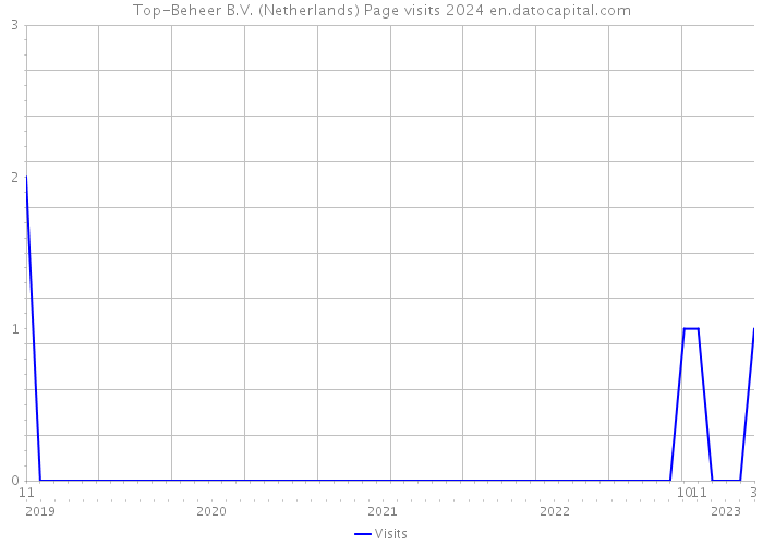 Top-Beheer B.V. (Netherlands) Page visits 2024 