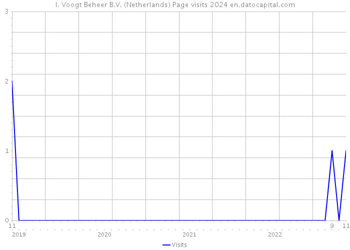 I. Voogt Beheer B.V. (Netherlands) Page visits 2024 