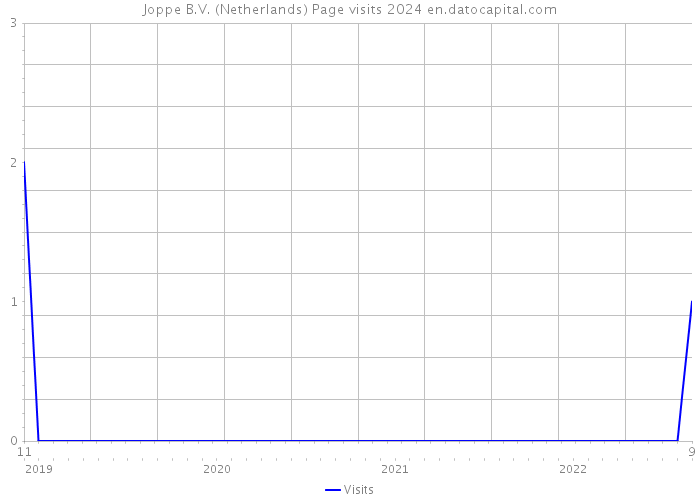Joppe B.V. (Netherlands) Page visits 2024 