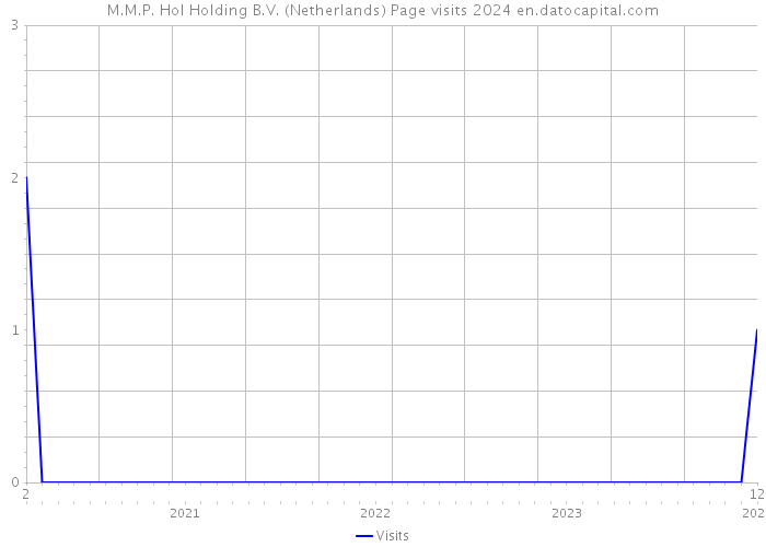 M.M.P. Hol Holding B.V. (Netherlands) Page visits 2024 