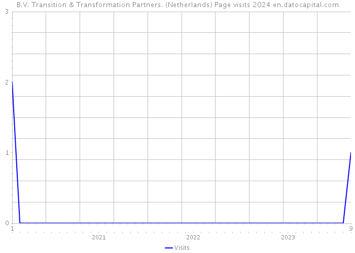 B.V. Transition & Transformation Partners. (Netherlands) Page visits 2024 